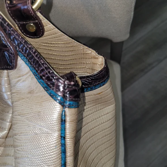 ***GREAT DEAL****Brahmin Tri color Purse - Picture 11 of 14